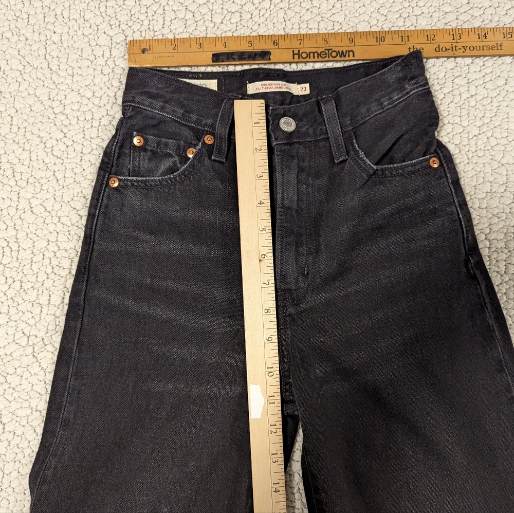 Levi's Black Flare & Wide Leg Jeans - Picture 10 of 15